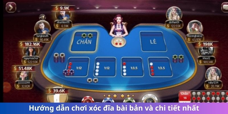 Hướng dẫn chơi xóc đĩa bài bản và chi tiết nhất