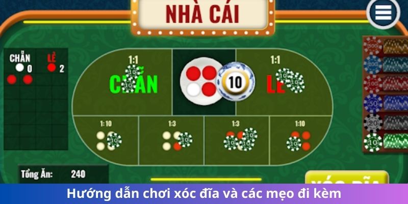 Hướng dẫn chơi xóc đĩa và các mẹo đi kèm