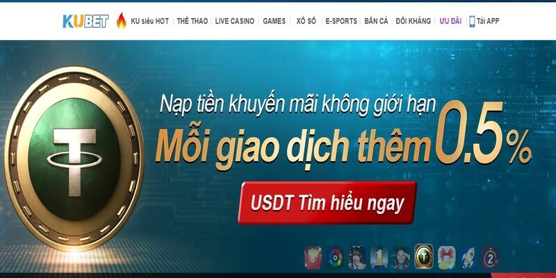 Nạp lại chơi casino hấp dẫn tại Kubet88