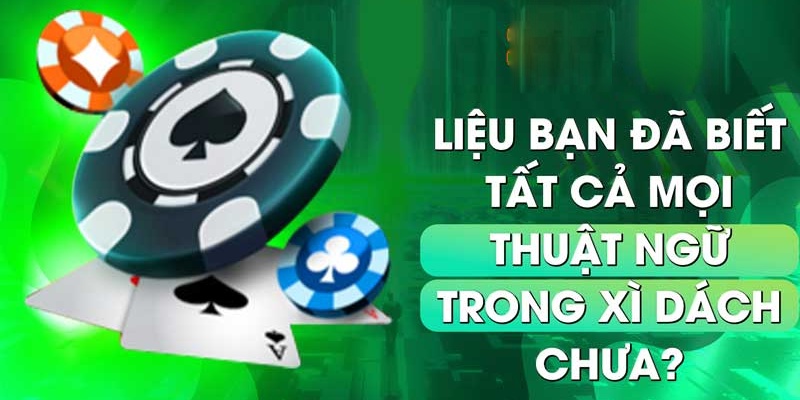 Thuật ngữ quan trọng thường gặp trong Blackjack